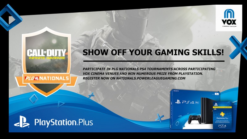 Power League Gaming introduces e Sports Leagues across VOX Cinemas with PlayStation